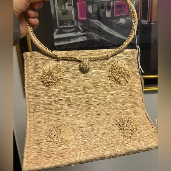 Vintage Ritter 1950’s straw handbag from Japan. - Picture 13 of 13